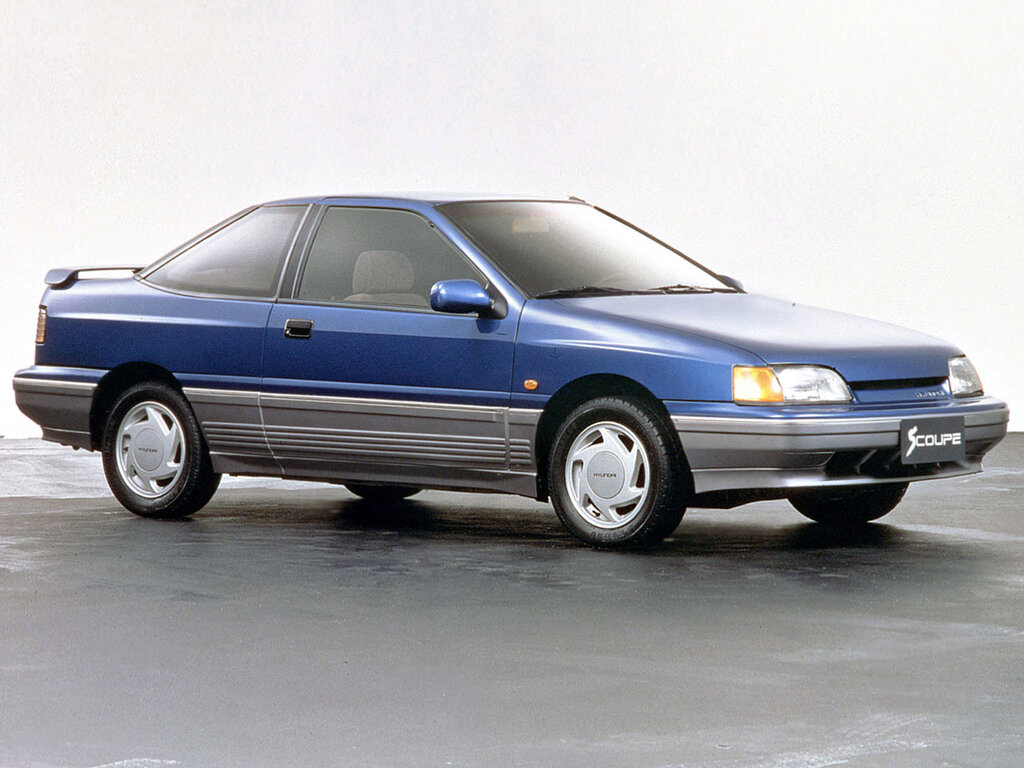 Hyundai S Coupe (X2) 1 поколение, купе (06.1989 - 09.1992)